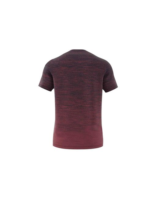 Adidas Purple Gradient Tee Sports Round Neck Short Sleeve for men