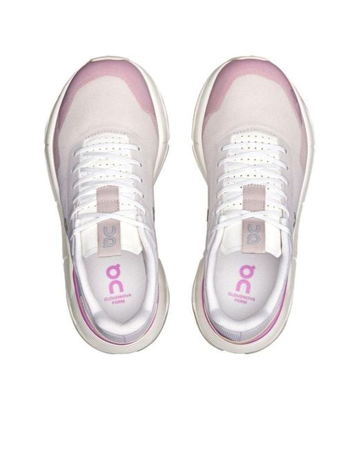 On Shoes Pink (Wmns) Cloudnova Form 2