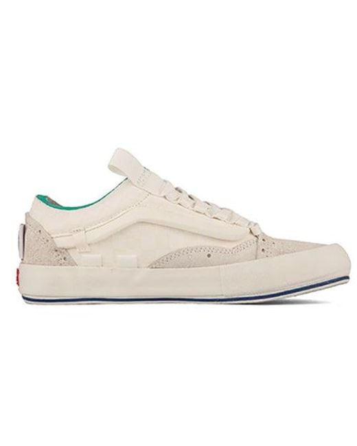 Vans White Old Skool Cap Lx 'Marshmallow' for men