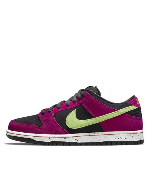 Nike Purple Sb Dunk Low Pro Plum' for men