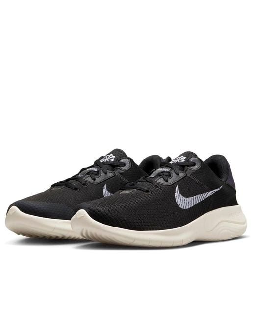 Nike Black Flex Experience Run 11 Running Shoes (extra Wide) for men