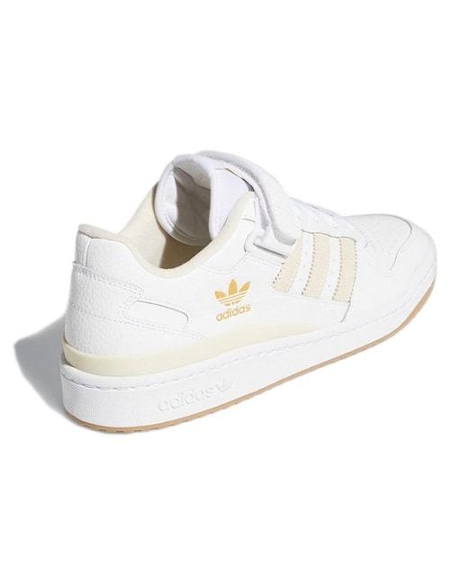 Adidas White Forum Low 'Wonder Gum' for men