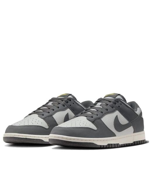 Nike Gray Dunk Low Next Nature 'Smoke' for men