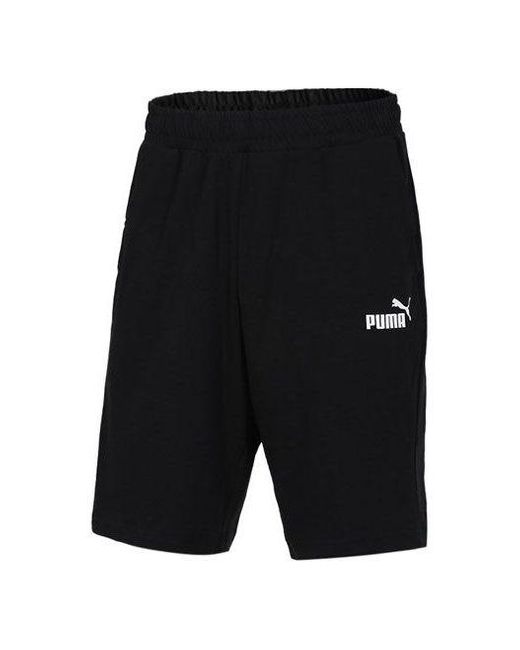 PUMA Black Solid Casual Shorts for men