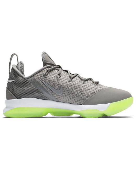 Nike Gray Lebron 14 Low 'Dunkman' for men