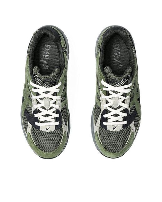 Asics Green Low-Top Trainers for men