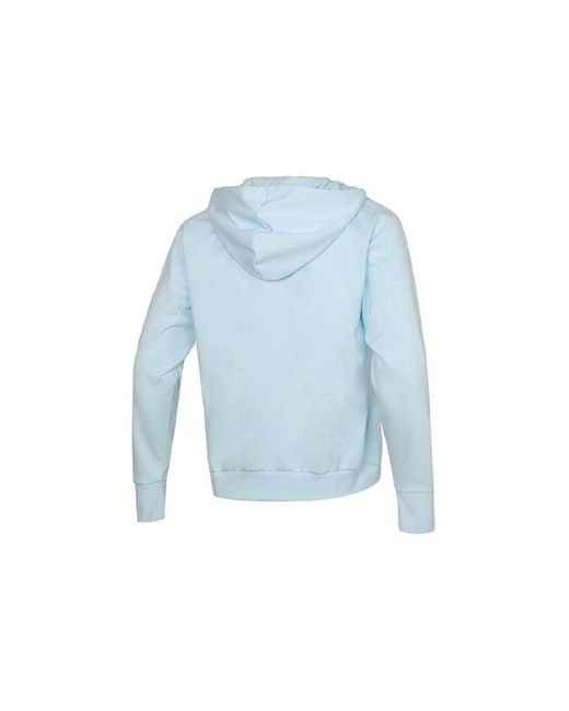 Nike Blue As Nk Standard Issue Po Hood Glacier for men