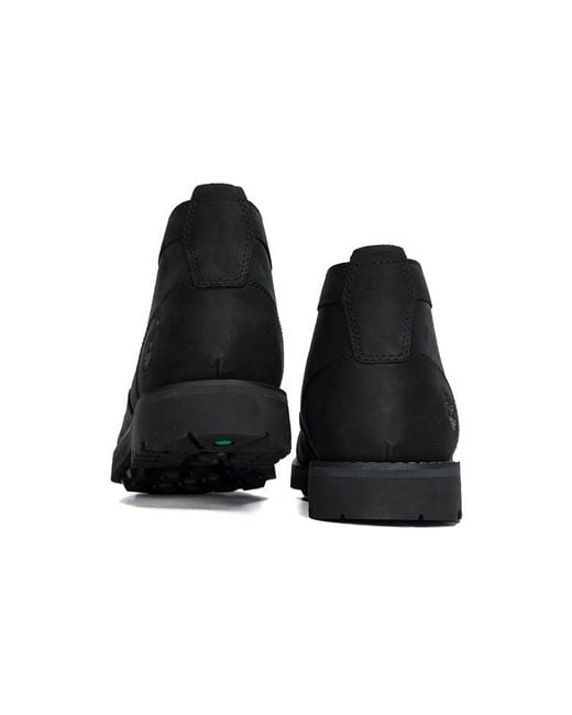 Timberland Black Crestfield Waterproof Chukka Boots Full Grain' for men