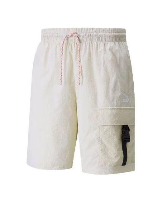 PUMA White Hill Camp Cargo Shorts for men