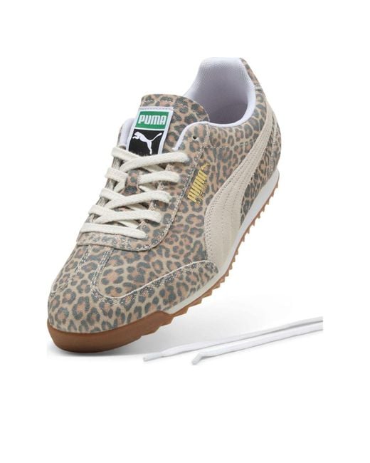 PUMA White Arizona 'Leopard' for men