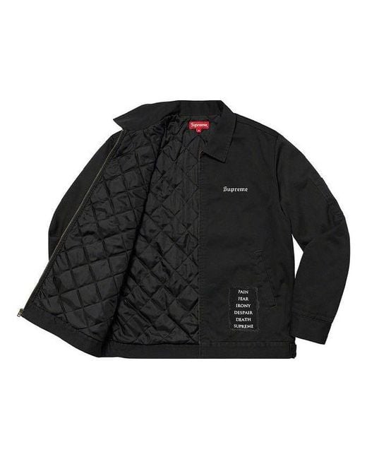Supreme Blue X The Crow Work Jacket for men
