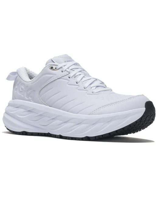 Hoka One One White Bondi Sr for men