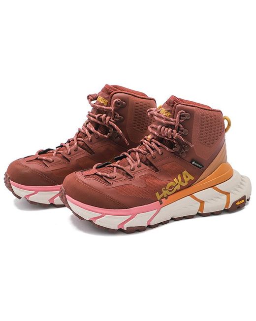 Hoka One One Red (Wmns) Tennine Hike Gtx 'Cherry Mahogany Strawberry Ice'