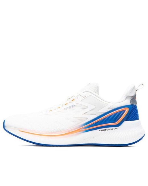 361 Degrees Blue Qu!K Lite Lightweight Breathable Running Shoes for men