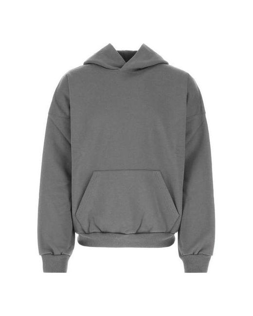 Balenciaga Gray Care Label Hoodie Middle Fit for men
