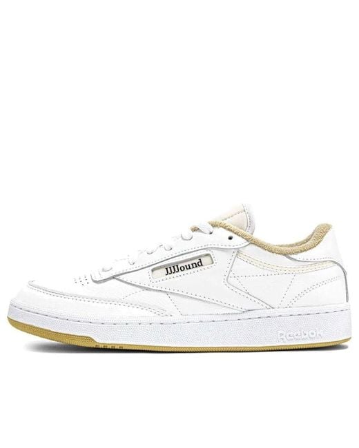 Reebok White Jjjjound X Club C 85 Gum' for men