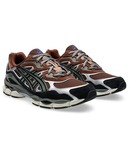 Asics Black Gel-Nyc 'Reddish' for men