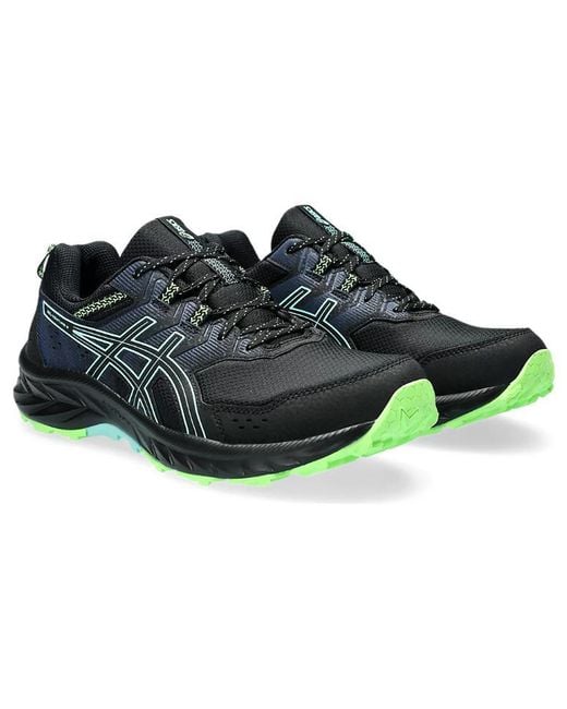 Asics Black Gel-Venture 9 Illuminate Mint' for men