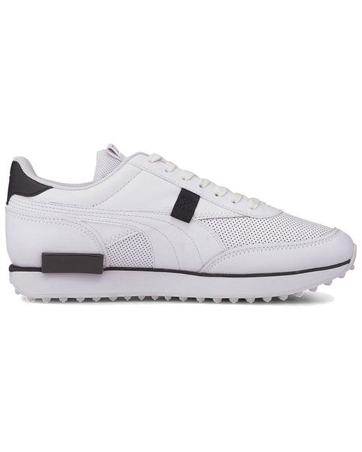 PUMA White Future Rider Contrast for men