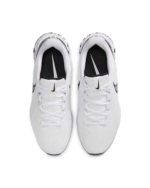 Nike White React Infinity Pro Wide for men