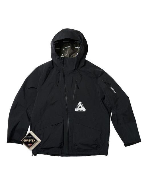 PALACE P-WORKWEAR JACKET BLACK PALACE HARDWARE HOODED WORKWEAR JACKET BLACK