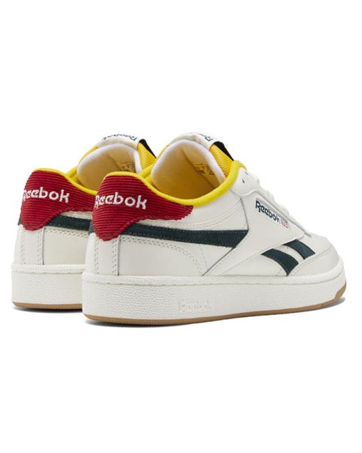 Reebok White Club C Revenge Fashion Casual Skate Shoes