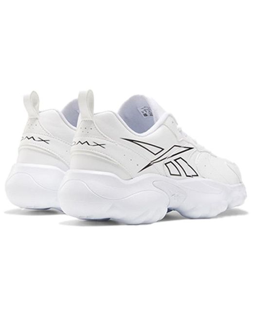 Reebok White Dmx Series 1000 V2 Sports Shoes