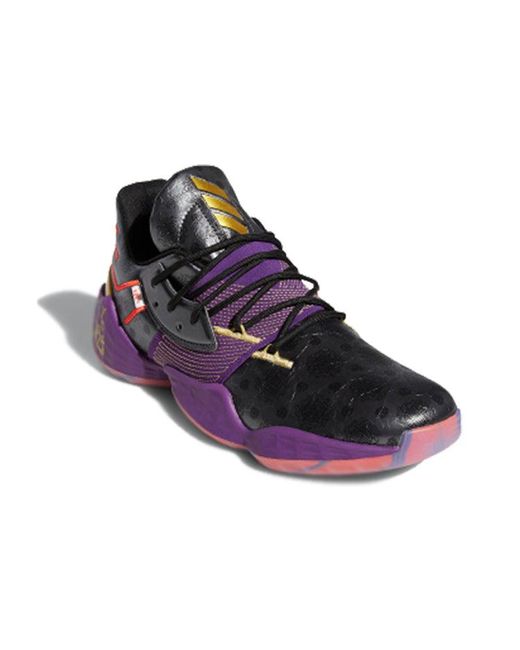 Adidas Purple Harden Volume 4 Gca 'Five Generals' for men