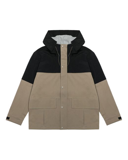 New Balance Natural Detachable Hooded Two-In-One Woven Solid Jacket 'Khaki' for men