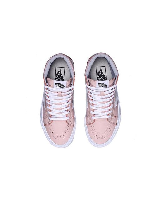 Vans Pink Sk8-Hi Reissue Leather 'Oxford Evening' for men