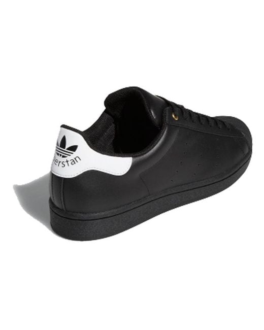 Adidas Black Superstar Stan Smith 'Core' for men