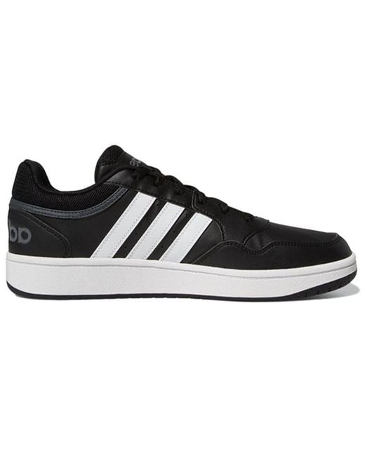 Adidas Black Hoops 3.0 Low 'Core' for men