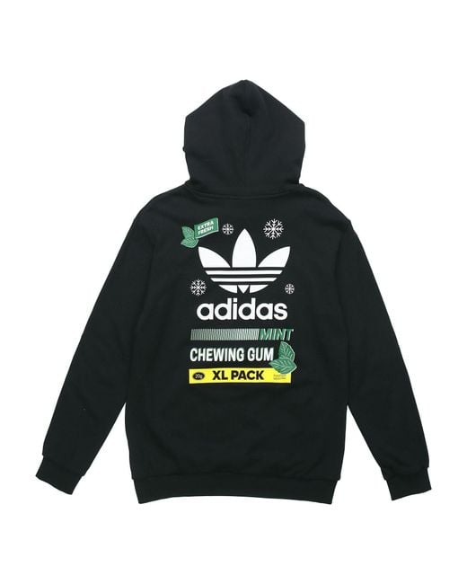 Adidas Blue Originals Snowflake Hooded Pullover for men