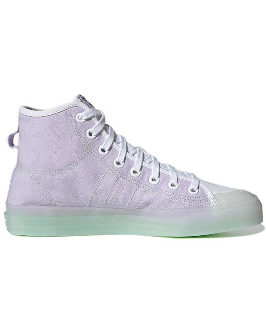Adidas Blue Nizza Hi Rf 'Grape'