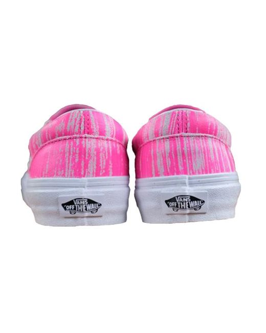 Pink vans off the wall sale
