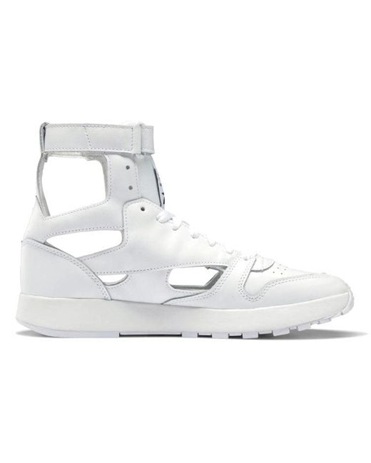 Reebok White Maison Margiela X Classic Leather Tabi High for men