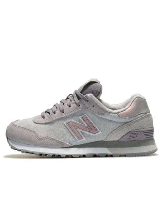 New Balance Gray (Wmns) 515 Series Low Tops Non-Slip Retro