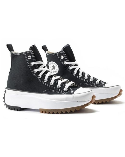 Converse Black Run Star Hi for men