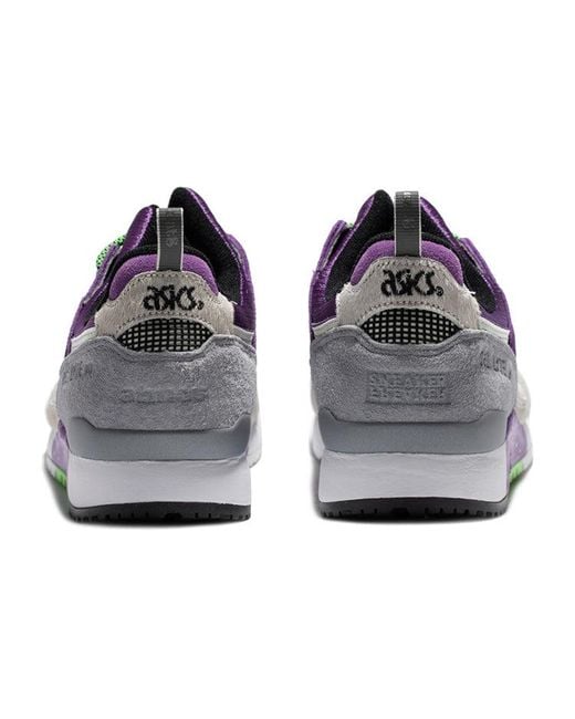 Asics Purple X Atmos X Sneaker Freaker Gel-Lyte 3 'Alley Cats' for men