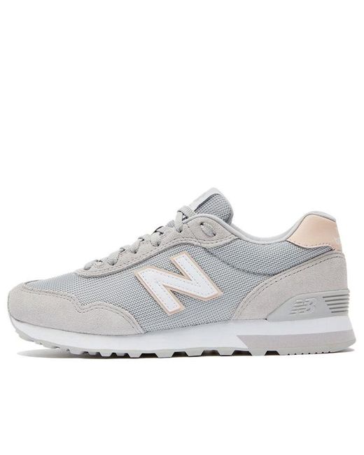 New Balance 515 Shoes For Grey in White | Lyst