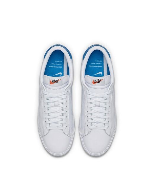 Nike White Fragment Design X Air Zoom Tennis Classic 'Photo' for men