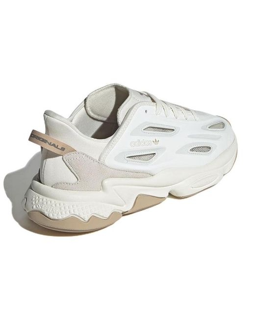 Adidas White Originals Ozweego Celox Shoes 'Off Pale Nude' for men