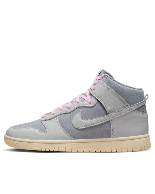 Nike Gray Dunk High Vintage 'Certified Fresh for men