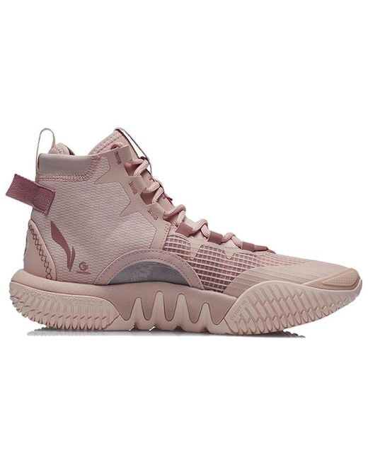 Li-ning Purple Badfive 2 High 'Rose' for men