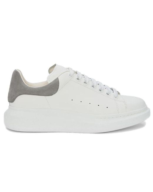 McQueen White Oversized Sneaker Iron' for men