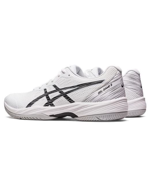 Asics White Gel-Game 9 for men