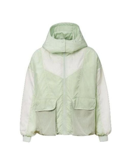 Converse Green (Wmns) Winter Hooded Windproof Insulated Jacket