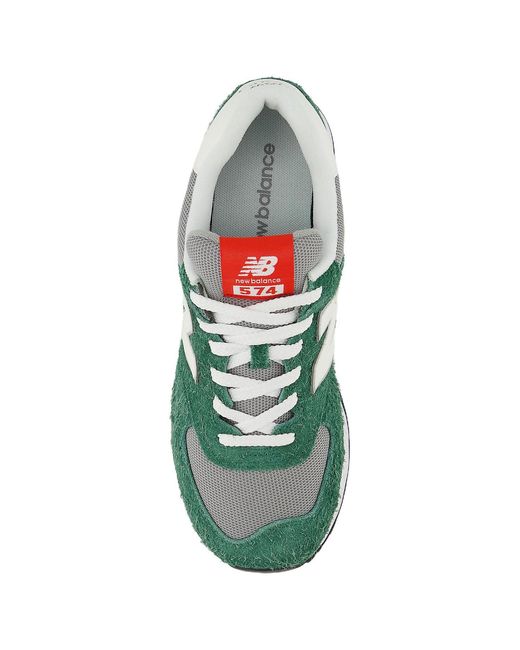 New Balance Green 574 'Nightwatch Sea Salt' for men
