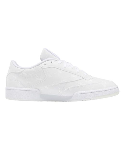 Reebok White Trs Rasch X Club C 85 Mu 'Triple' for men