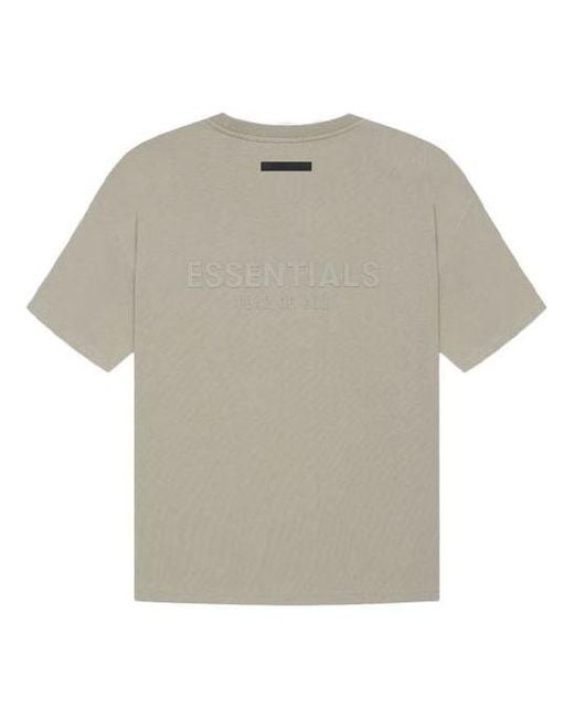 Fear Of God Gray Ss21 Short Sleeve Tee for men